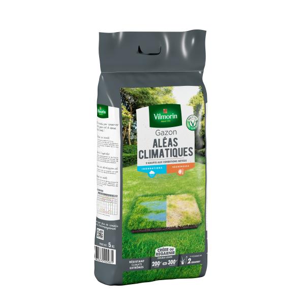 Aléas climatiques - Gazon Aléas Climatiques - 5 kg - face recto